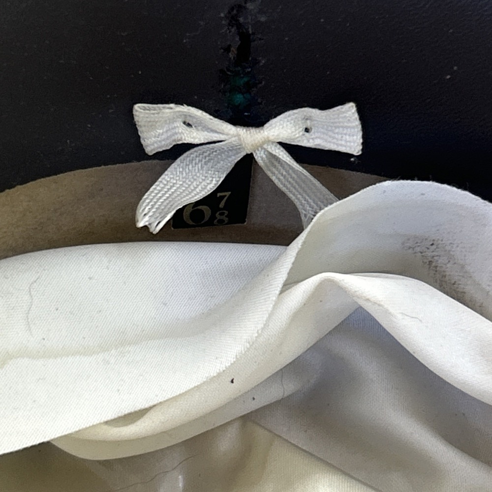 Vintage Stetson Silverbelly Cowboy Hat 3X Beaver 6 7/8 1950's-60's‎ Union Tag - Picture 9 of 13